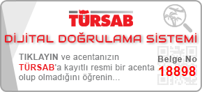 TÜRSAB Dijital Doğrulama Sistemi - Belge No 18898