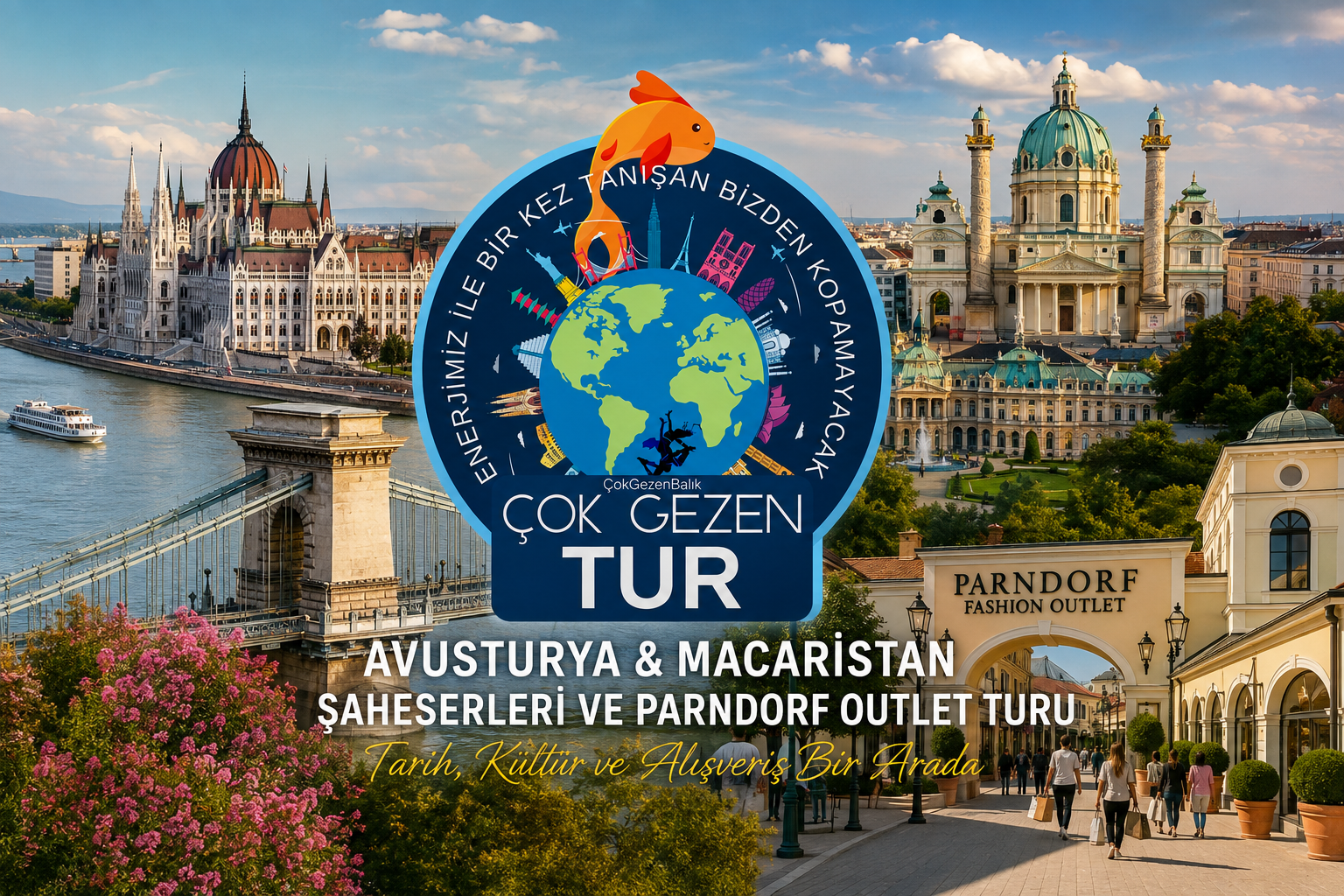 PROMOSYON AVUSTURYA & MACARİSTAN ŞAHESERLERİ VE PARNDORF OUTLET TURU